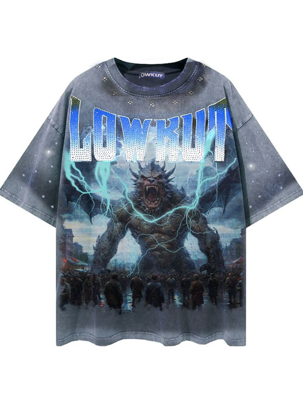 LowKutt High Voltage Blue T-shirt